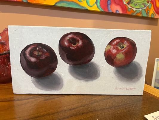 Apple Trio by Margie Guyot
