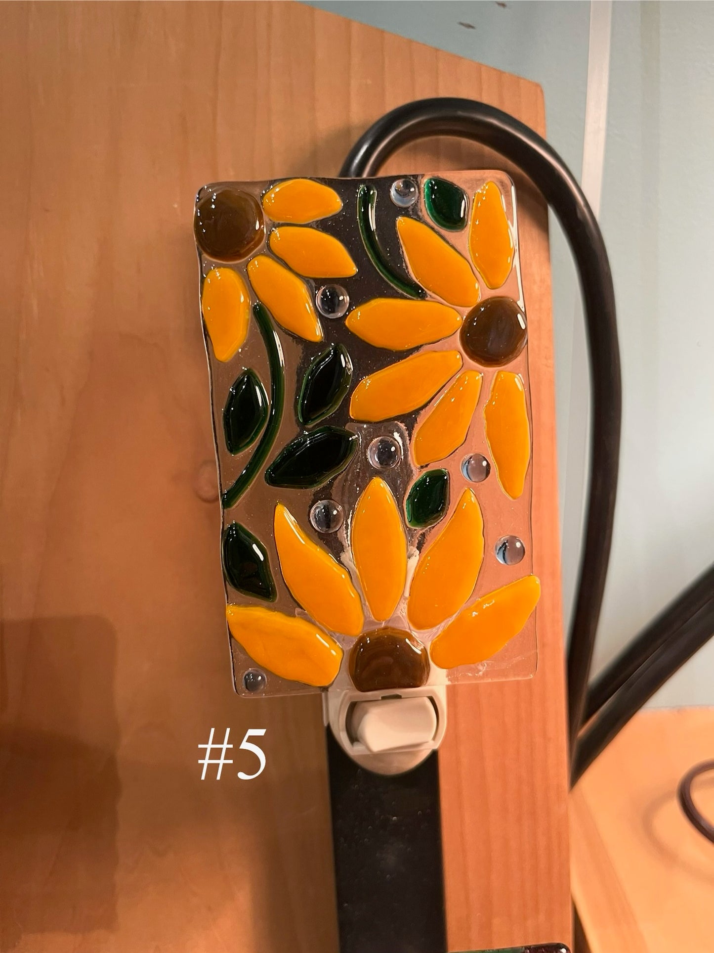 Floral Rectangle Nightlight by Susan Smith