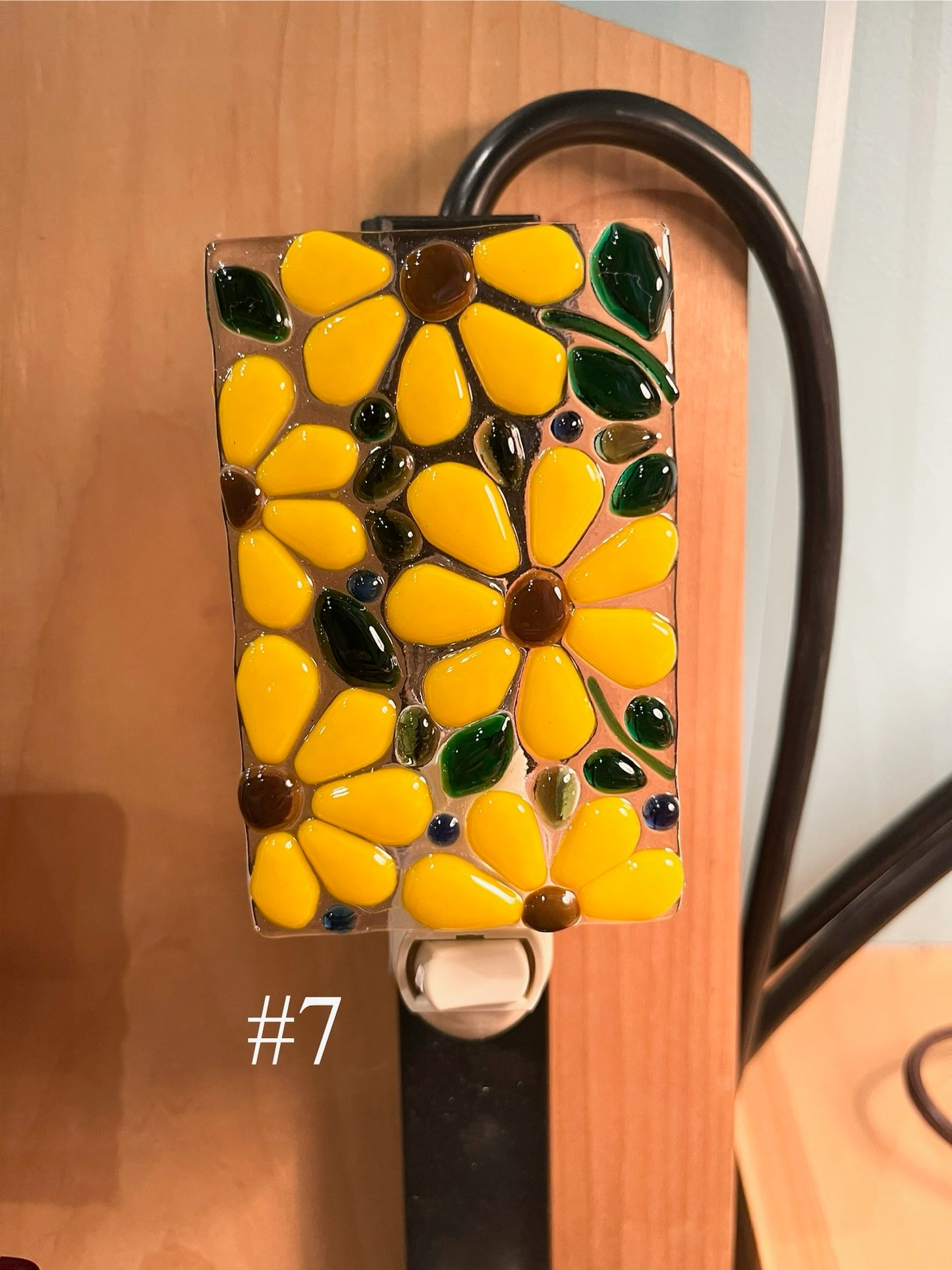 Floral Rectangle Nightlight by Susan Smith