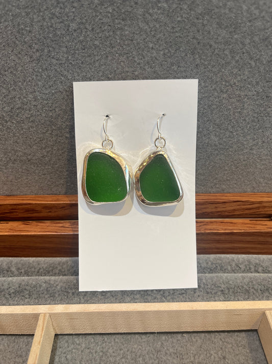 E2 Seaglass Earrings by Susan Ringer