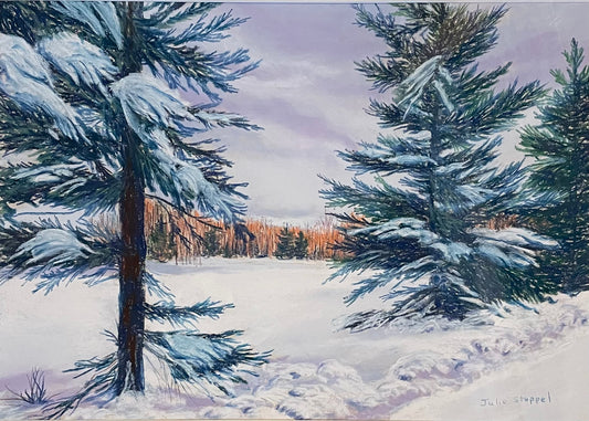 Fresh Snow by Julie Stoppel