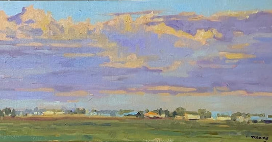 Clouds at 7PM by Alan Maciag
