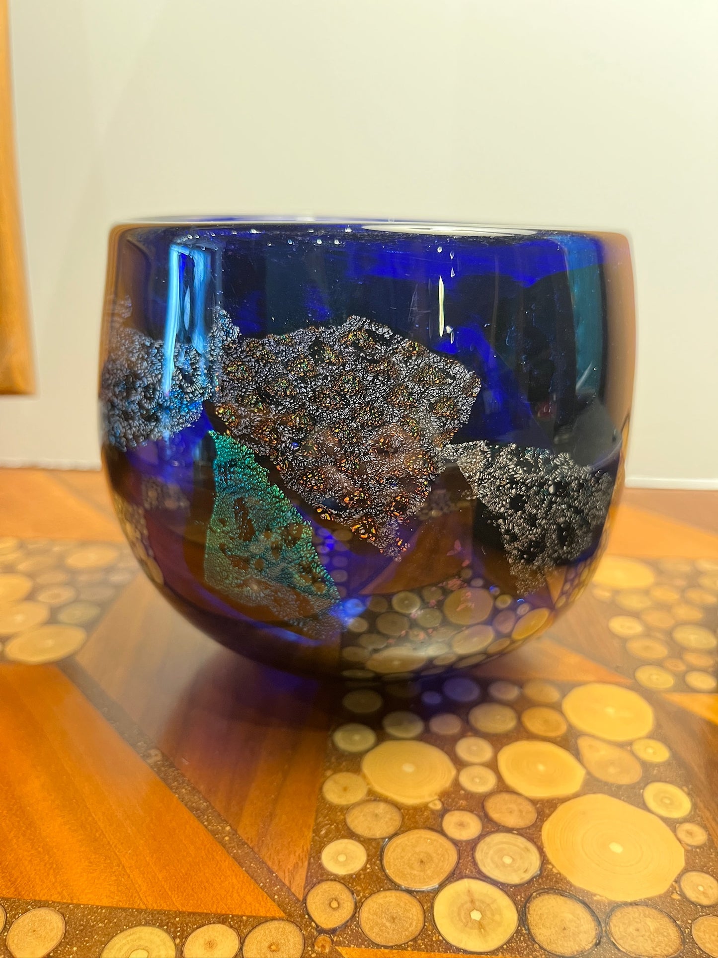 Northern Lights Bowl by Lynn Dinning LDD