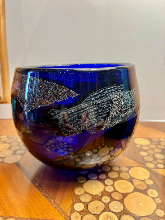 Northern Lights Bowl by Lynn Dinning LDD