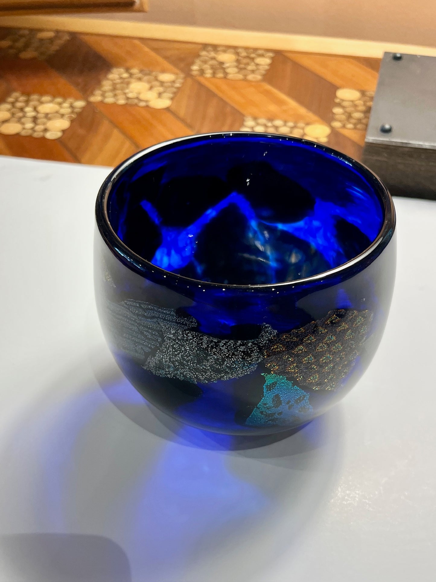 Northern Lights Bowl by Lynn Dinning LDD
