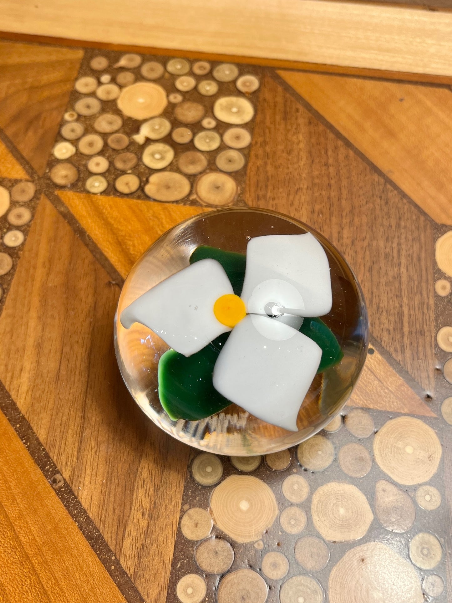 Glass Trillium by Lynn Dinning LDD