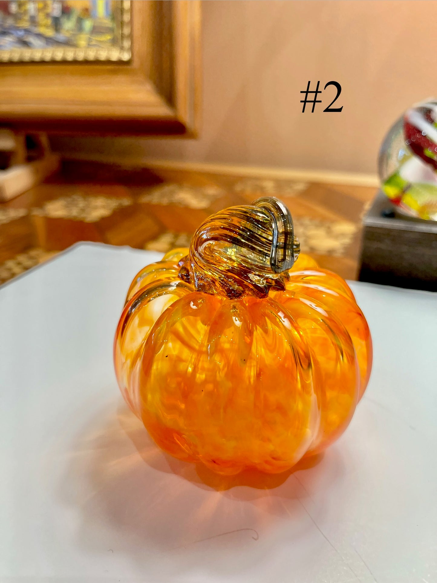 Medium Pumpkin by Lynn Dinning LDD