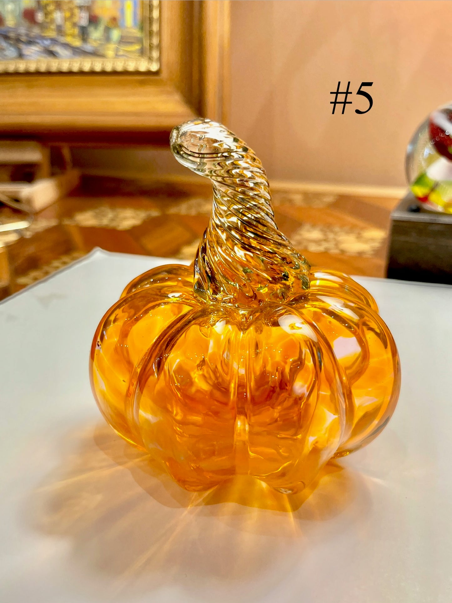 Medium Pumpkin by Lynn Dinning LDD