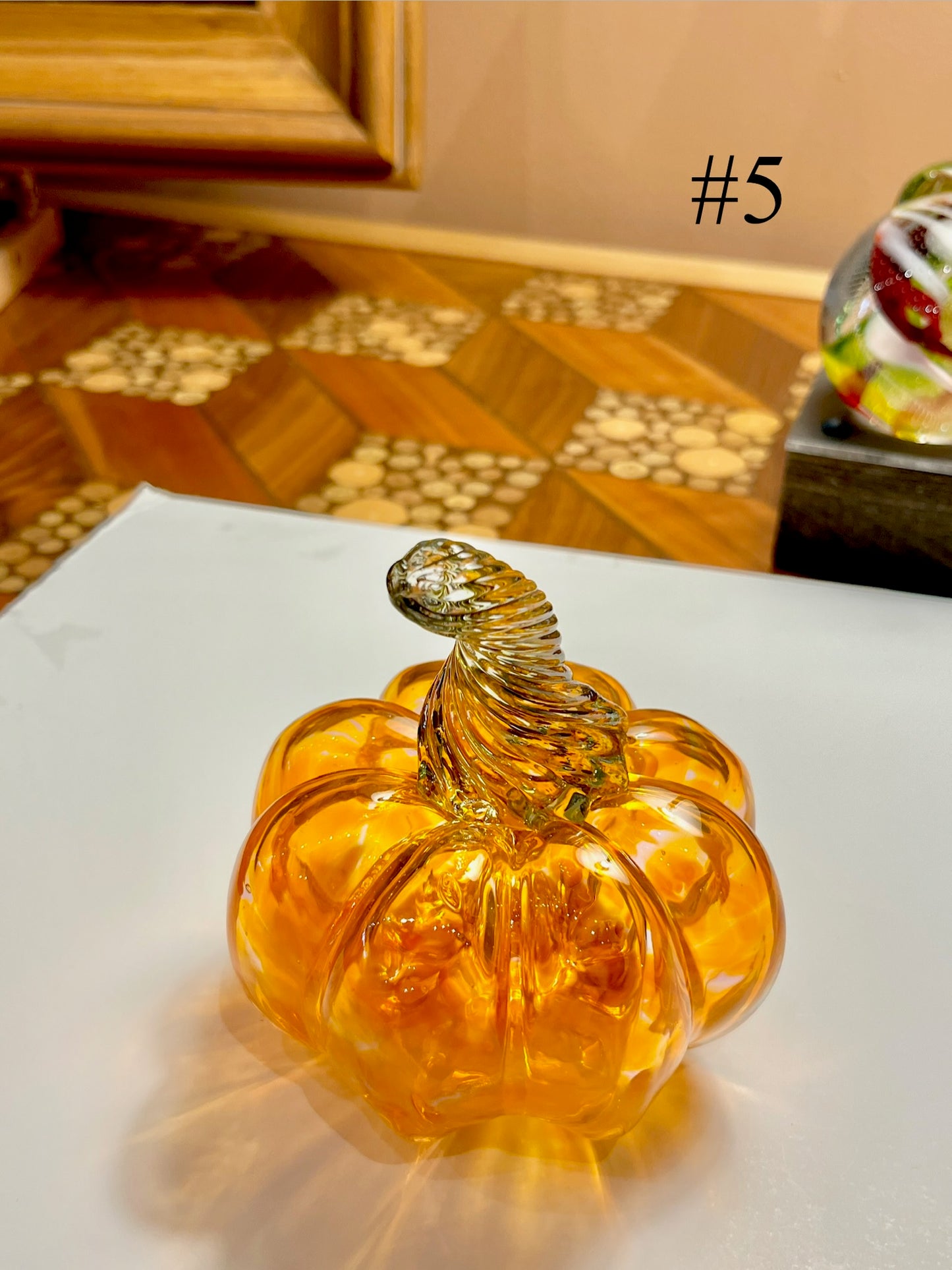 Medium Pumpkin by Lynn Dinning LDD