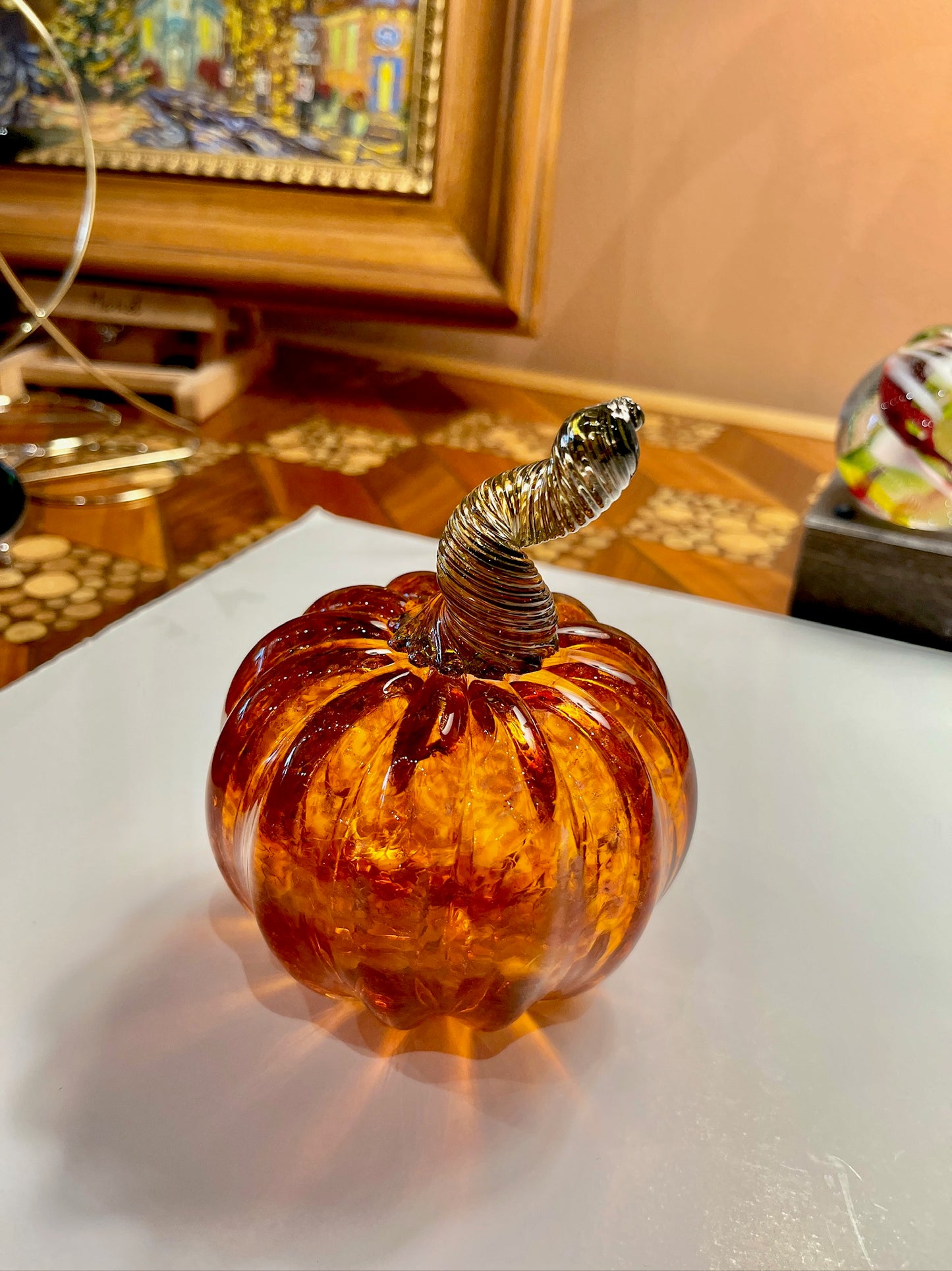 Large Pumpkin by Lynn Dinning