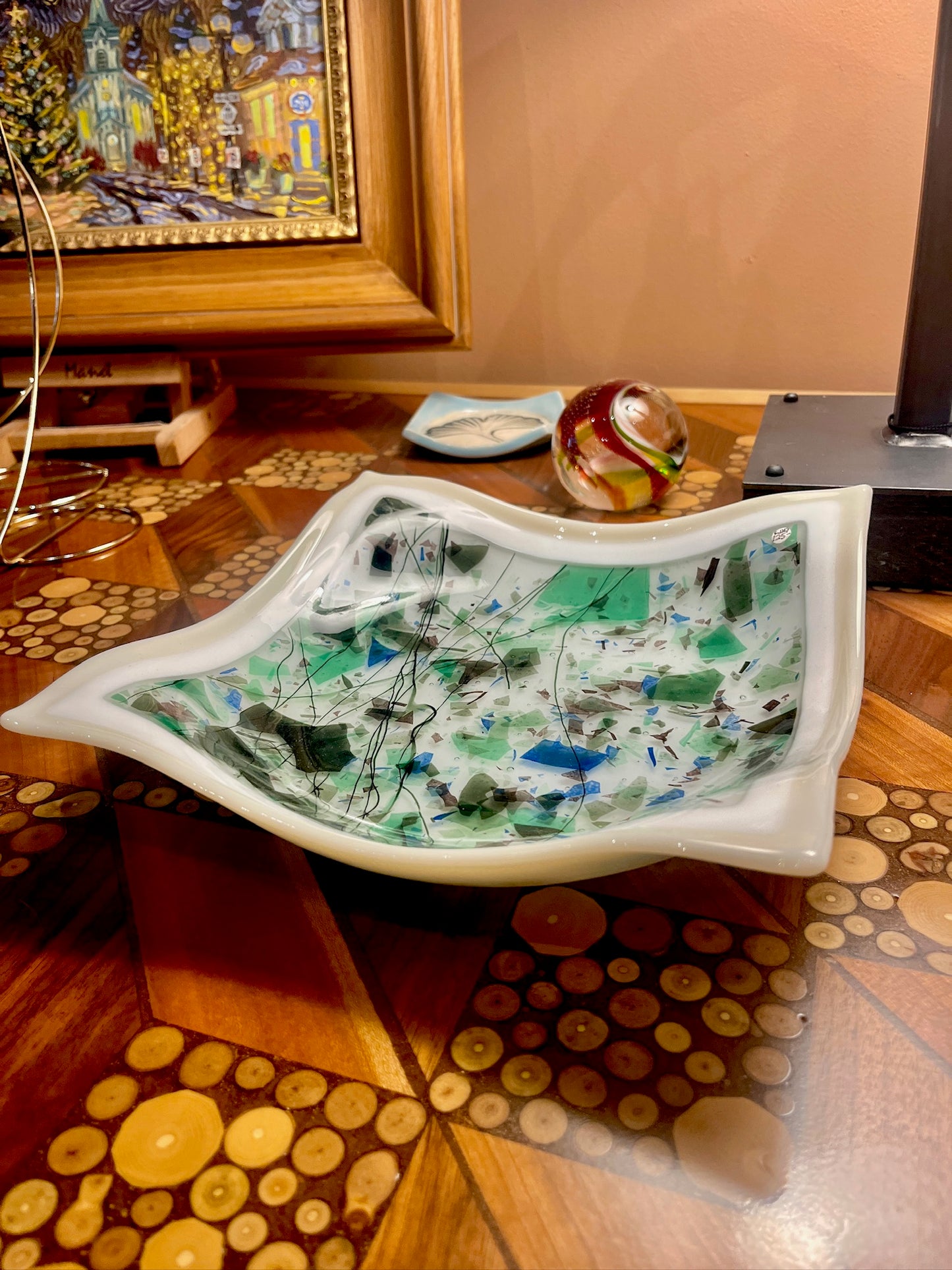 Handkerchief Bowl by Lynn Dinning LDD