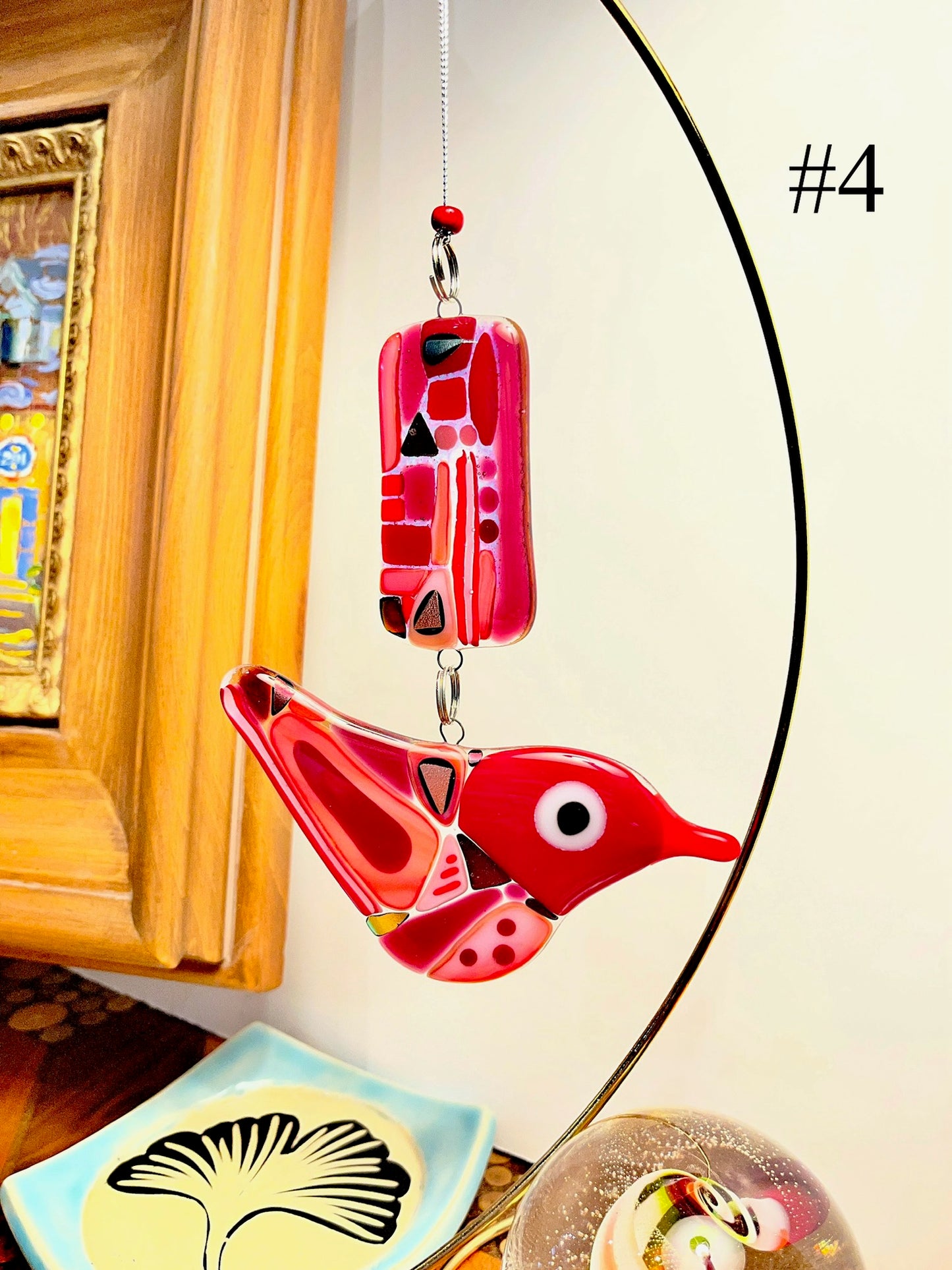 Bird Suncatcher by Susan Smith
