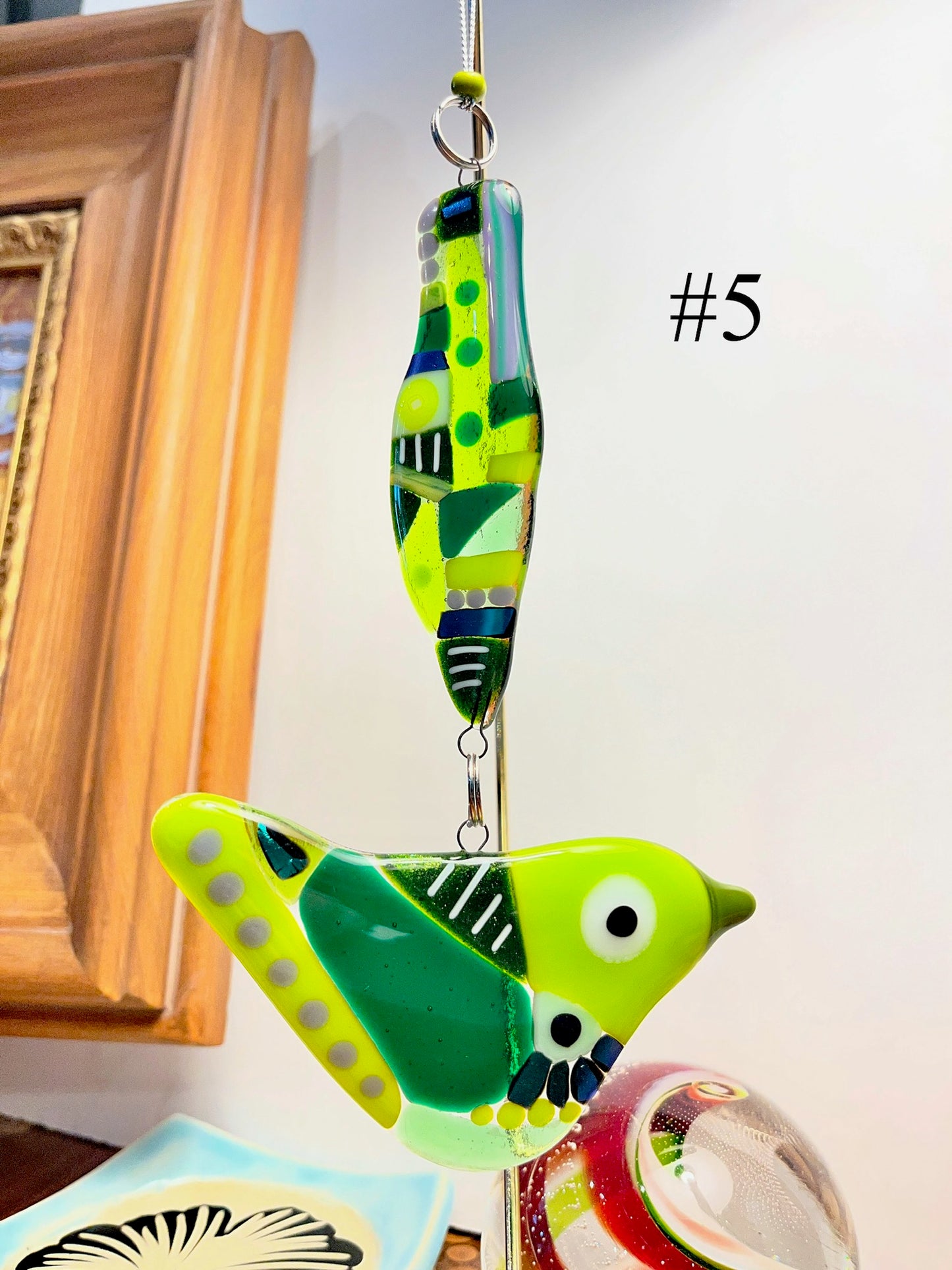 Bird Suncatcher by Susan Smith