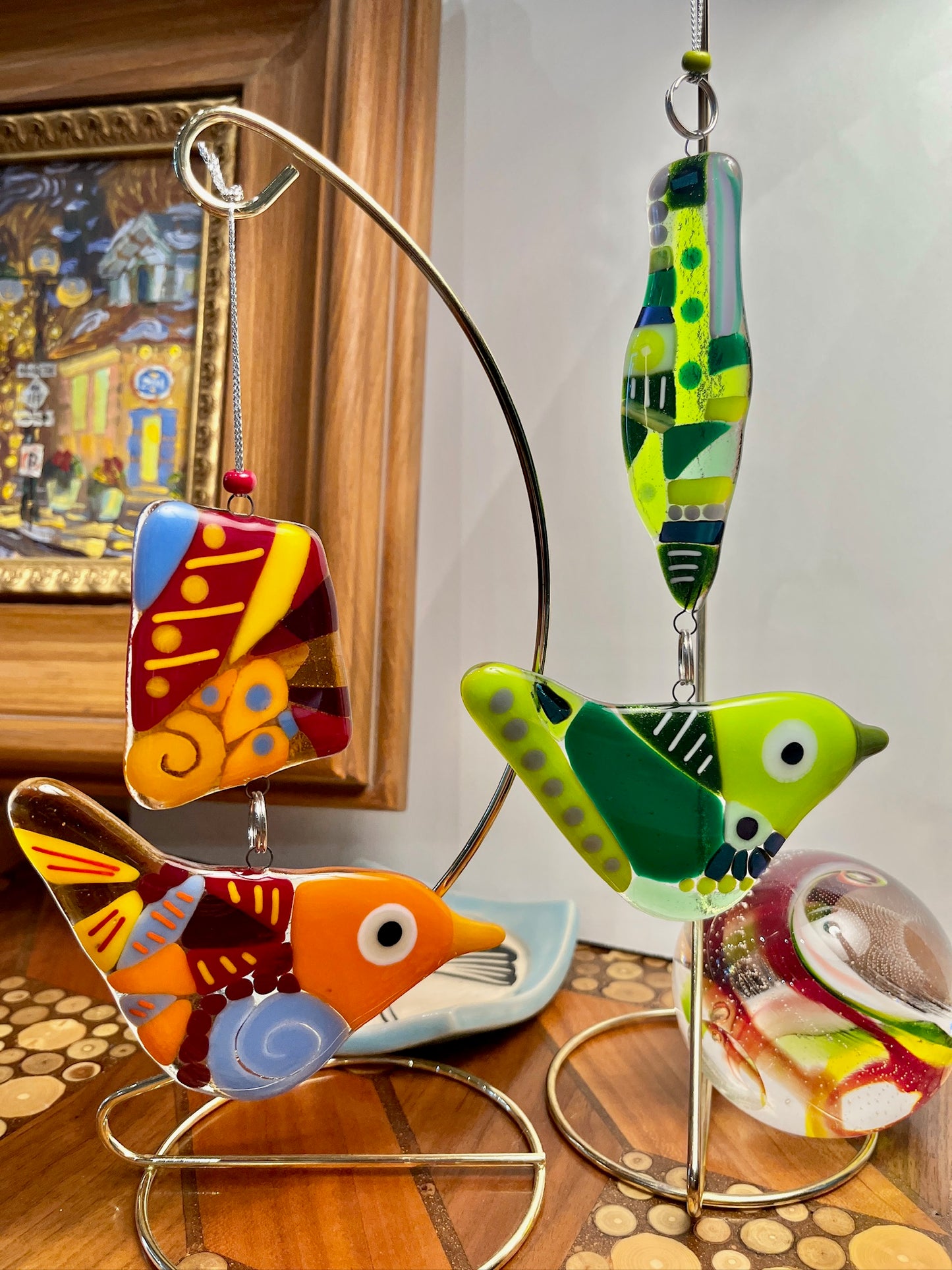 Bird Suncatcher by Susan Smith