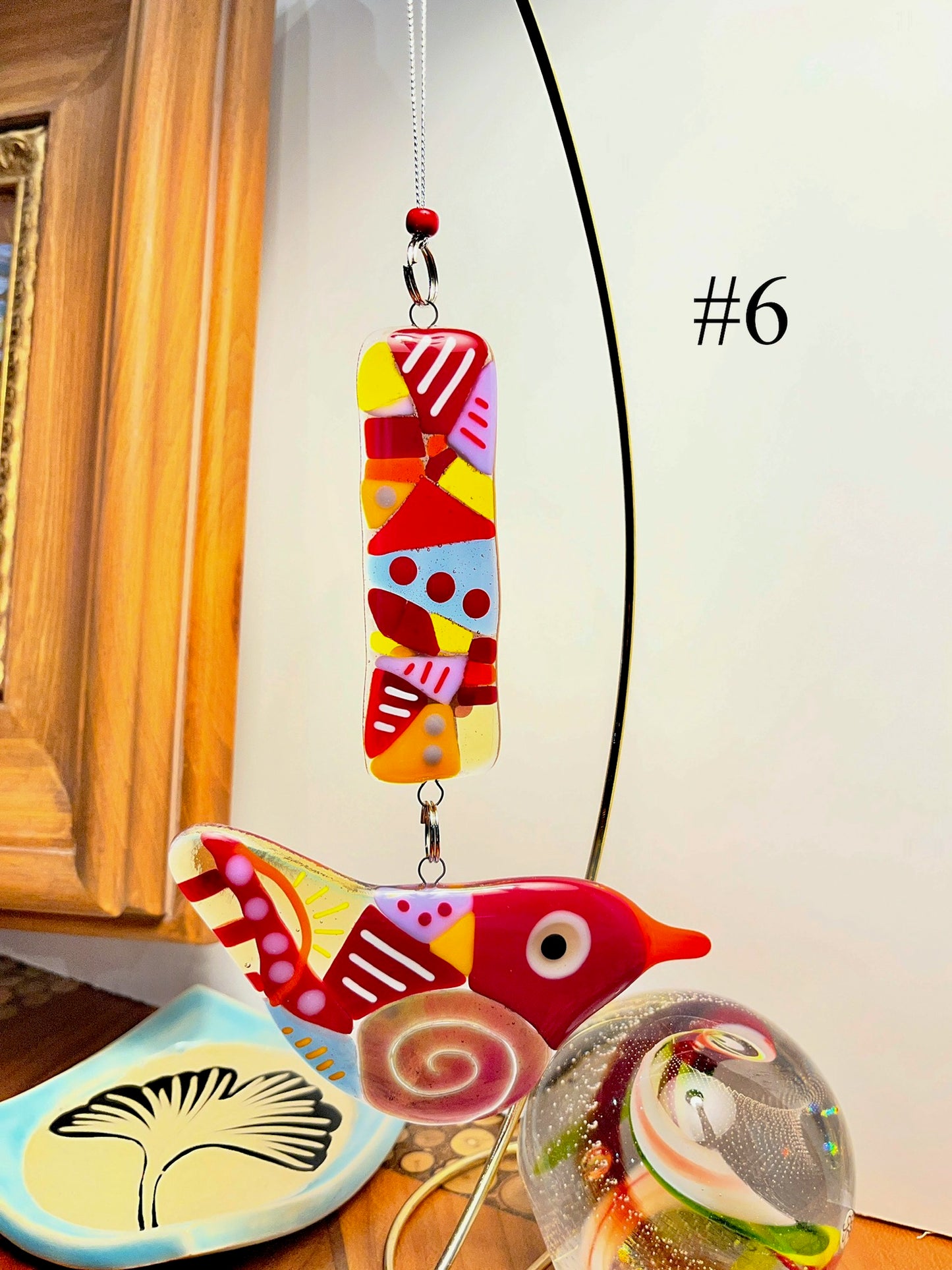 Bird Suncatcher by Susan Smith