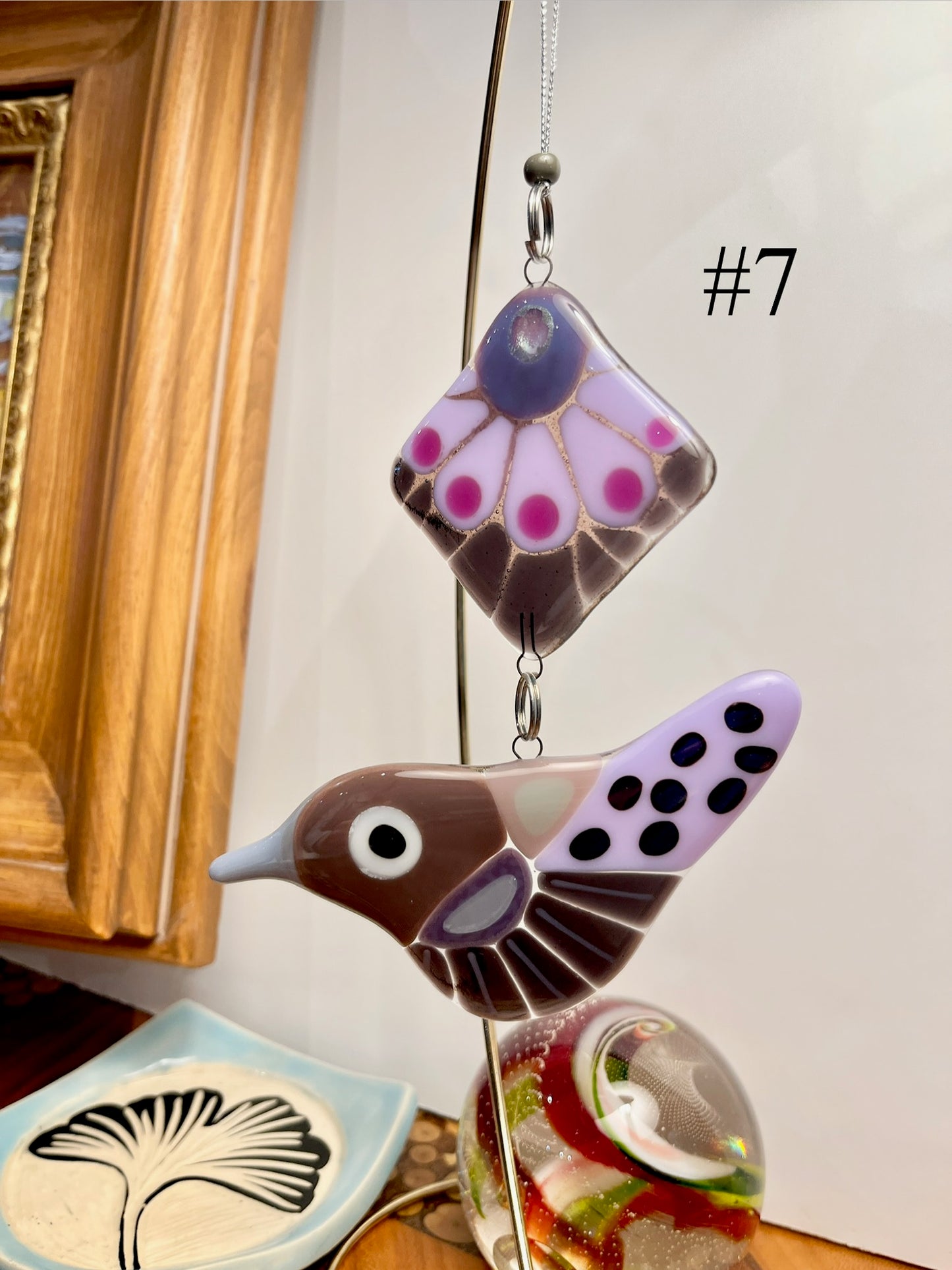 Bird Suncatcher by Susan Smith