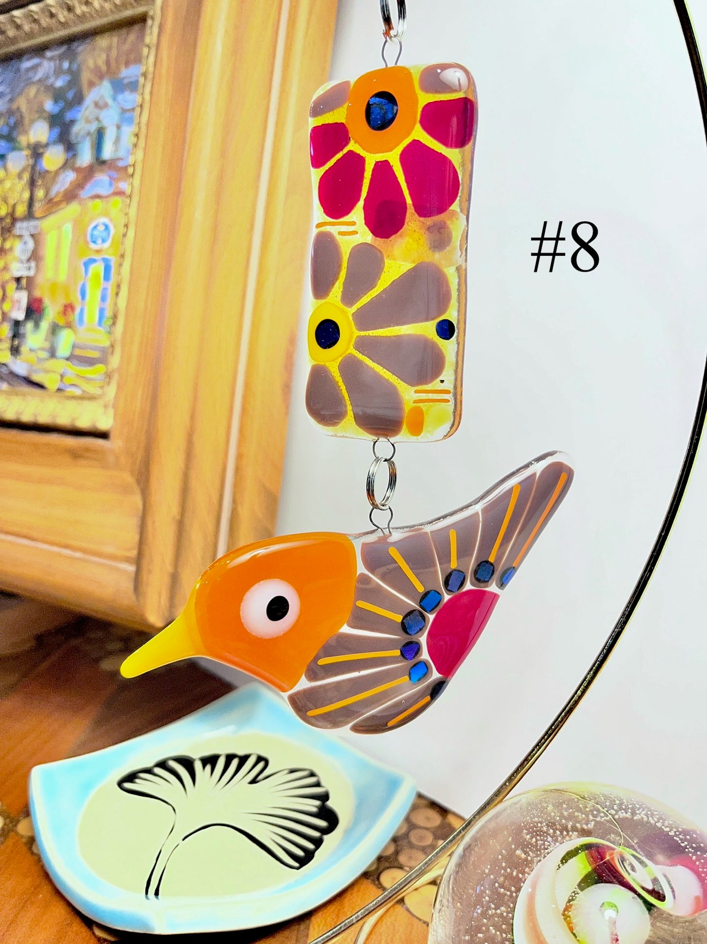 Bird Suncatcher by Susan Smith