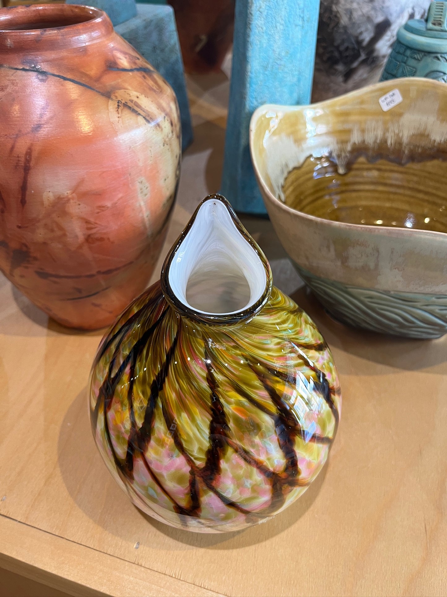 Fish Scale Vase by Lynn Dinning LDD