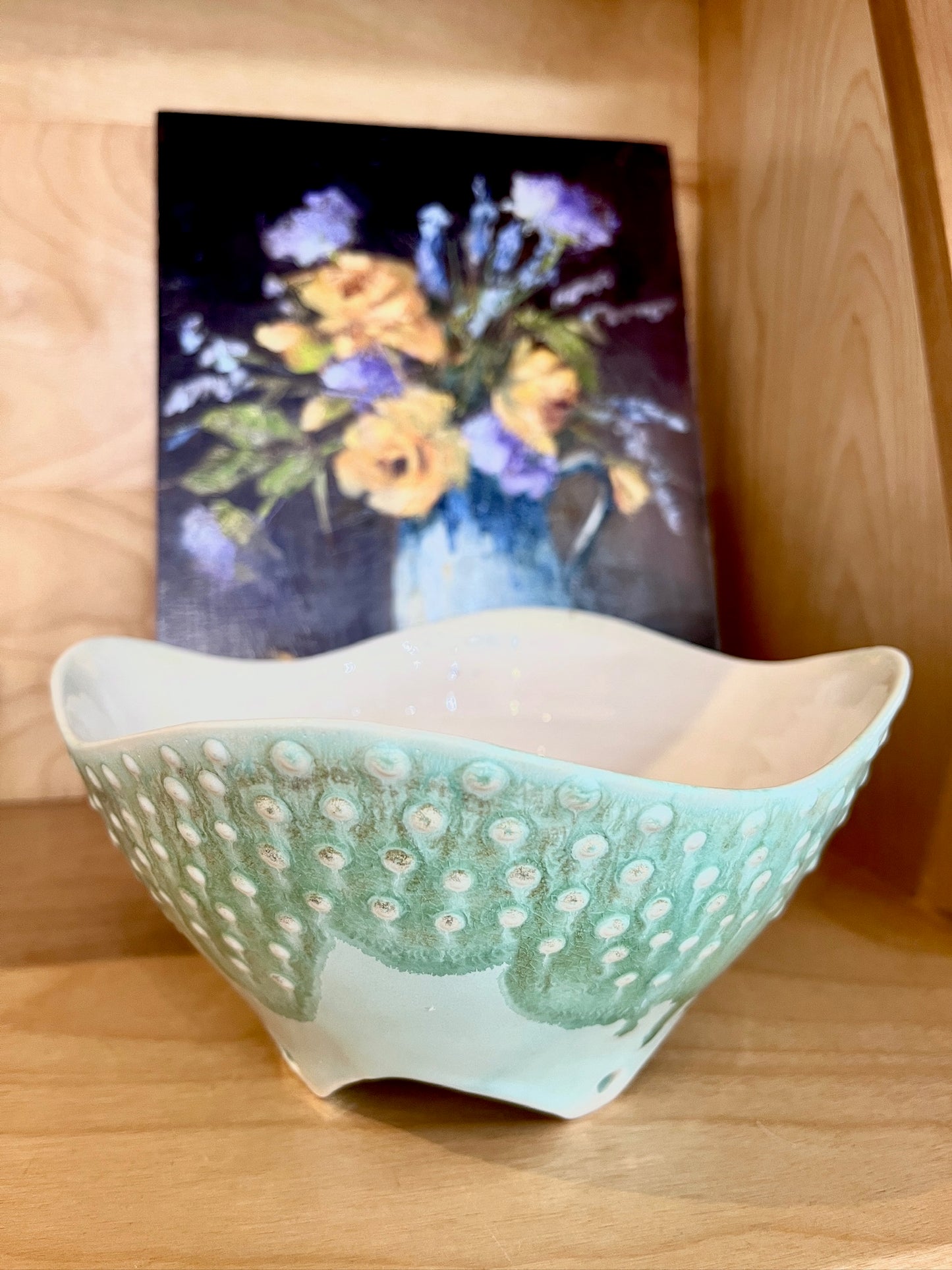 Square Bowl by Wendy Wrenn
