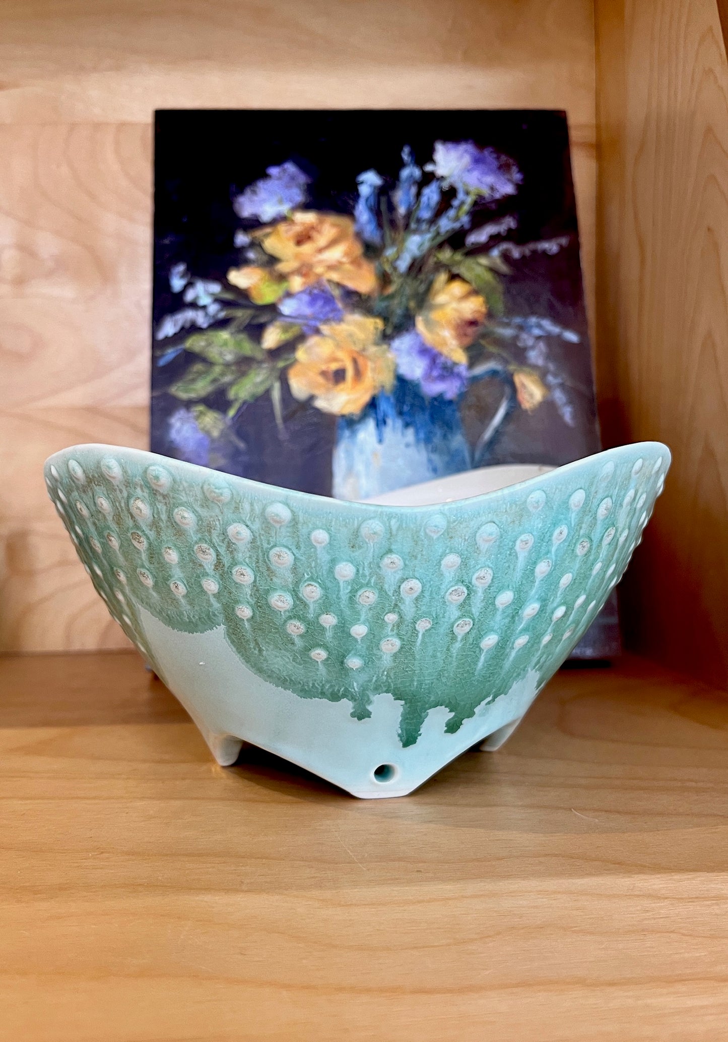 Square Bowl by Wendy Wrenn