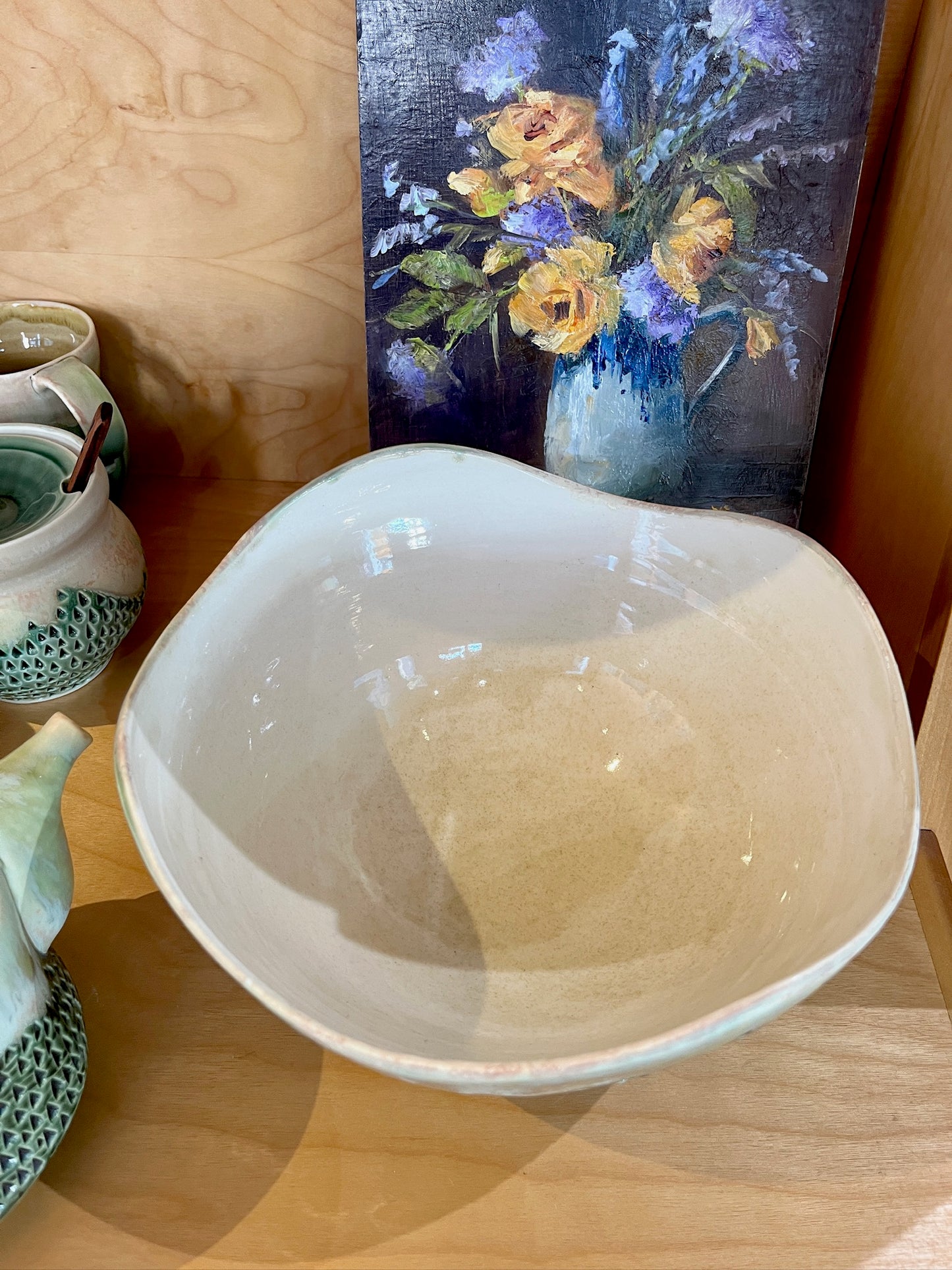 Square Bowl by Wendy Wrenn