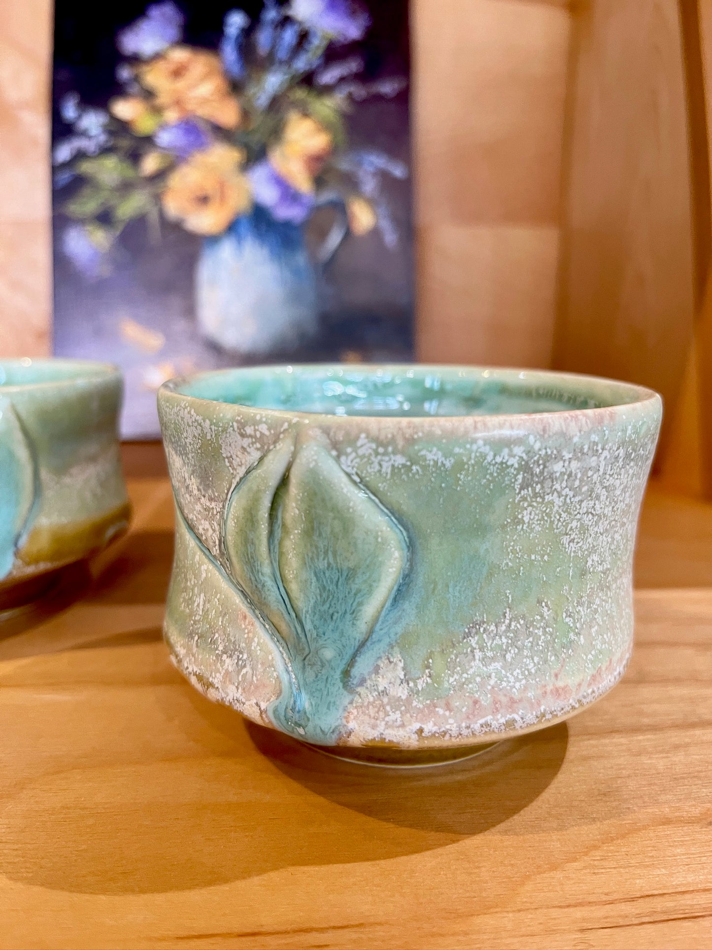 Small Square Dessert Bowl by Wendy Wrenn