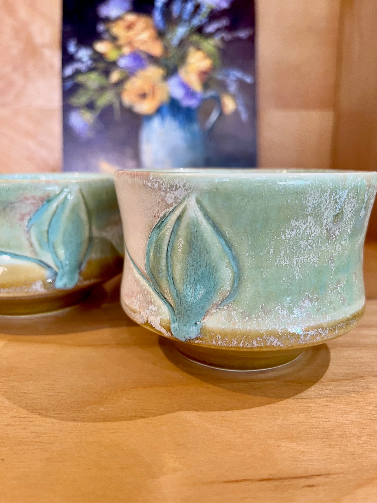 Small Square Dessert Bowl by Wendy Wrenn