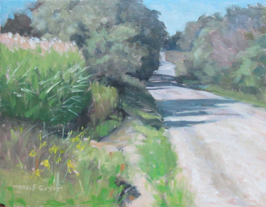 Late Afternoon-Edge of the Cornfield by Margie Guyot