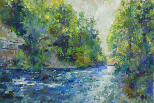 Ocqueoc River by Christopher Strunk