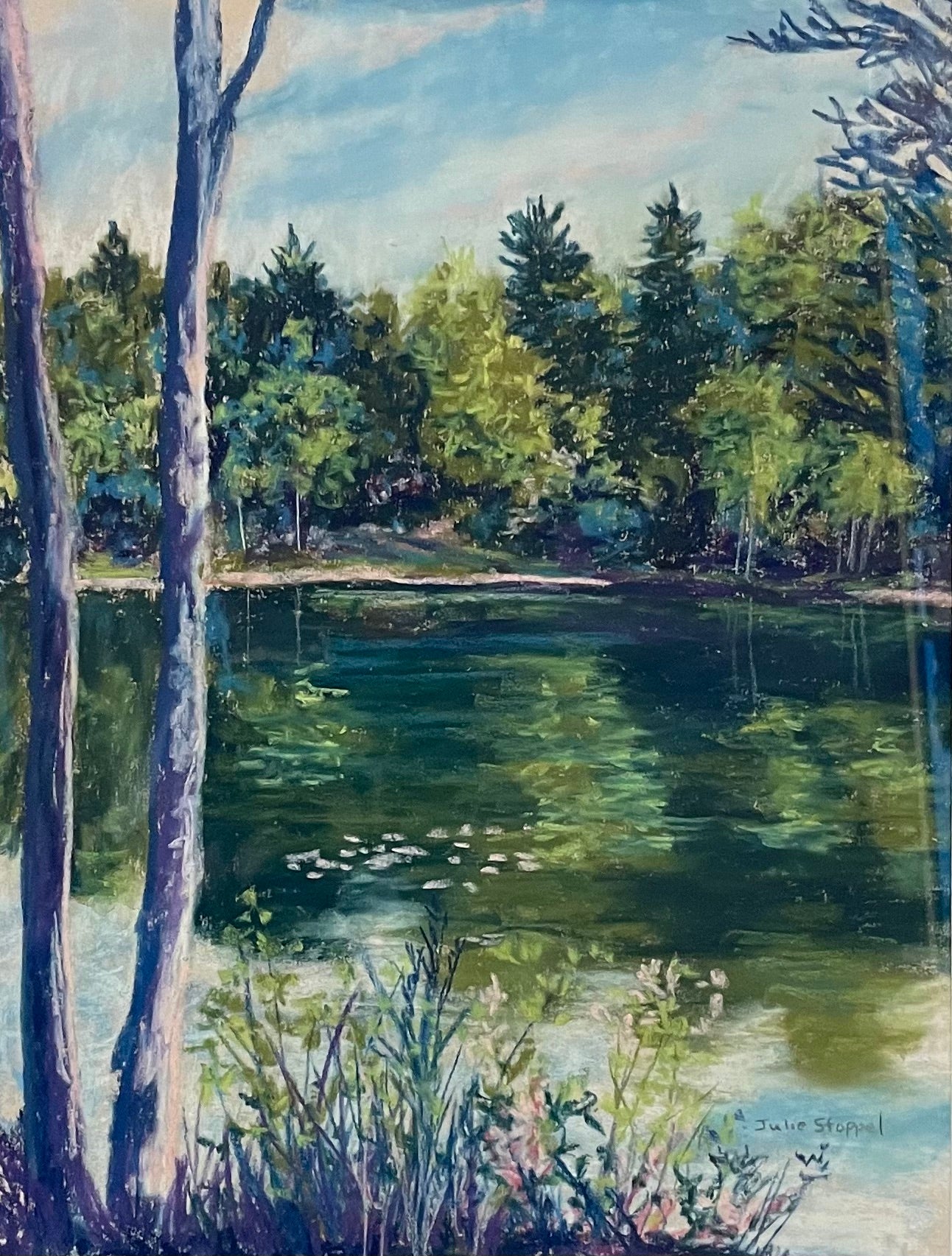 Wilderness Pond by Julie Stoppel