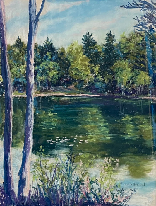 Wilderness Pond by Julie Stoppel