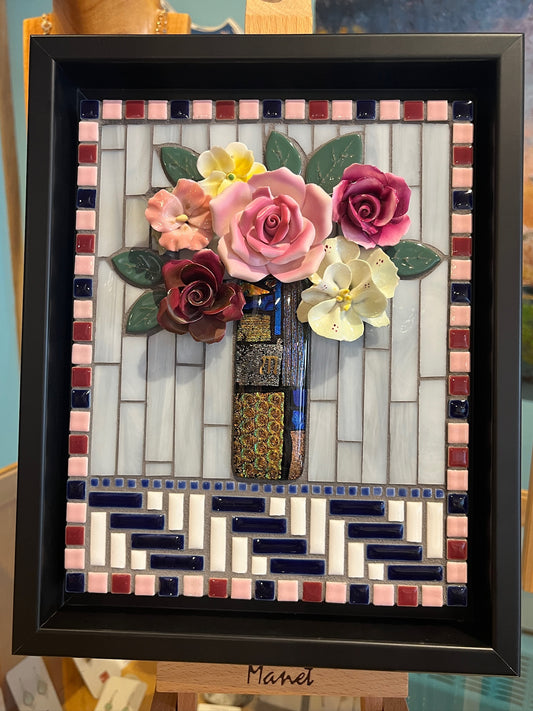 Floral Mosaic 2 by Susan Smith
