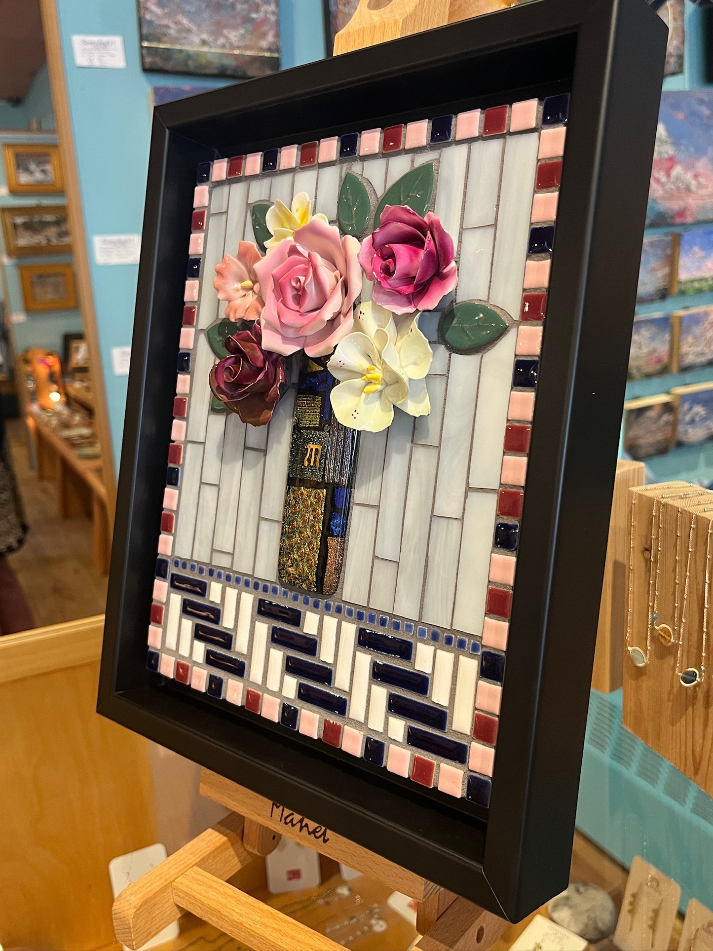 Floral Mosaic 2 by Susan Smith