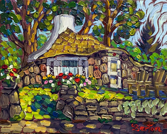Purple Heart and the Hobbit House by Kevin Barton