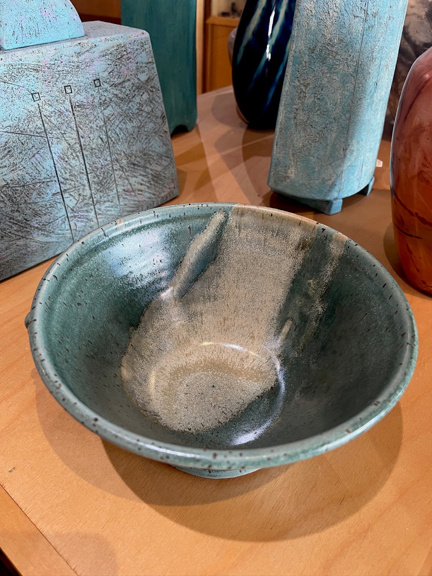 Serving Bowl with Handles by Steve Tubbs