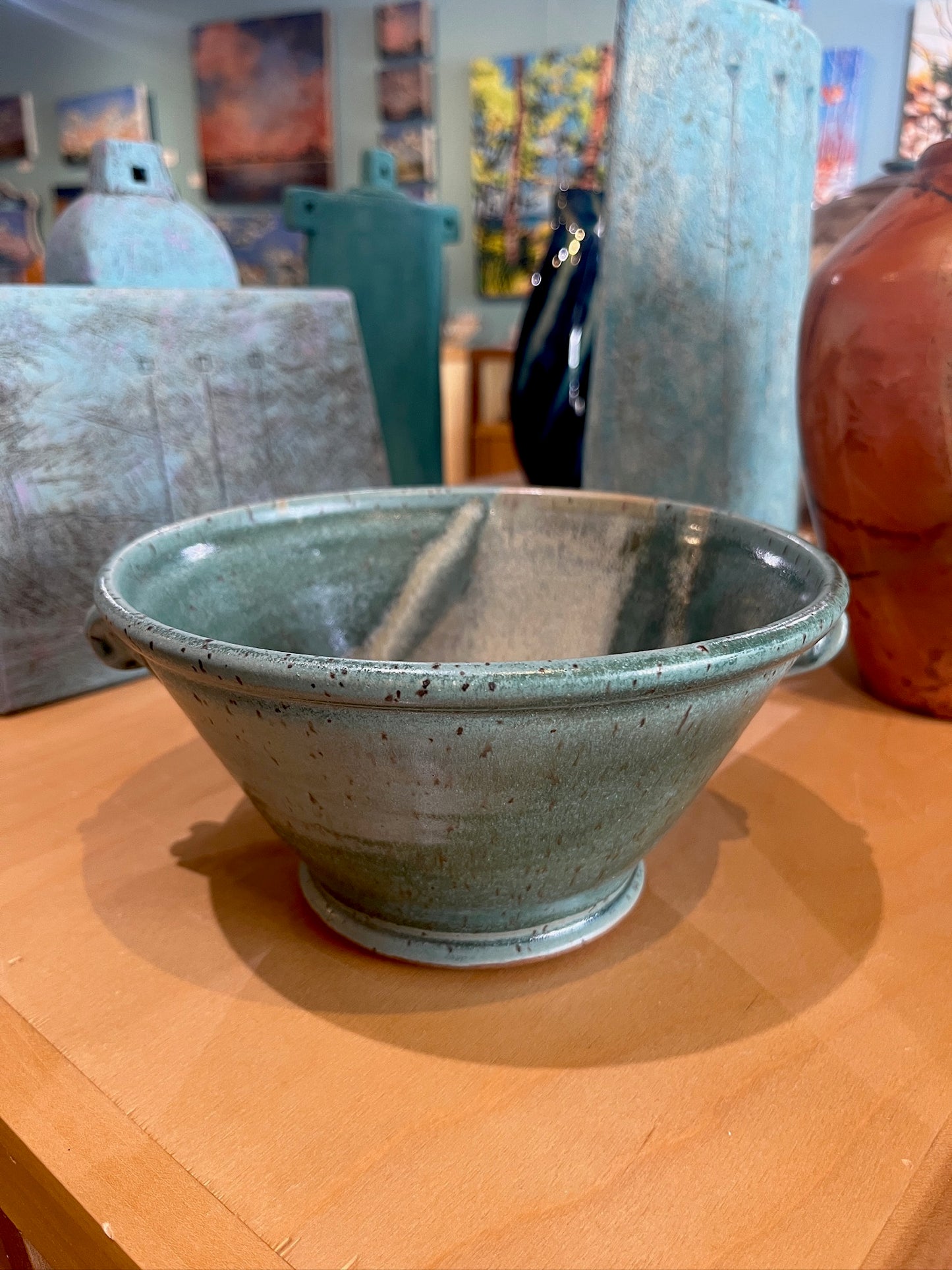 Serving Bowl with Handles by Steve Tubbs