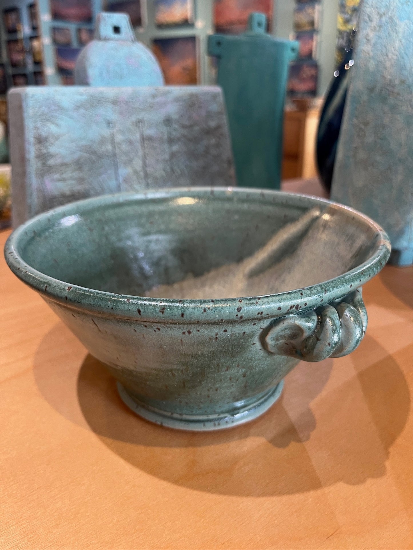 Serving Bowl with Handles by Steve Tubbs