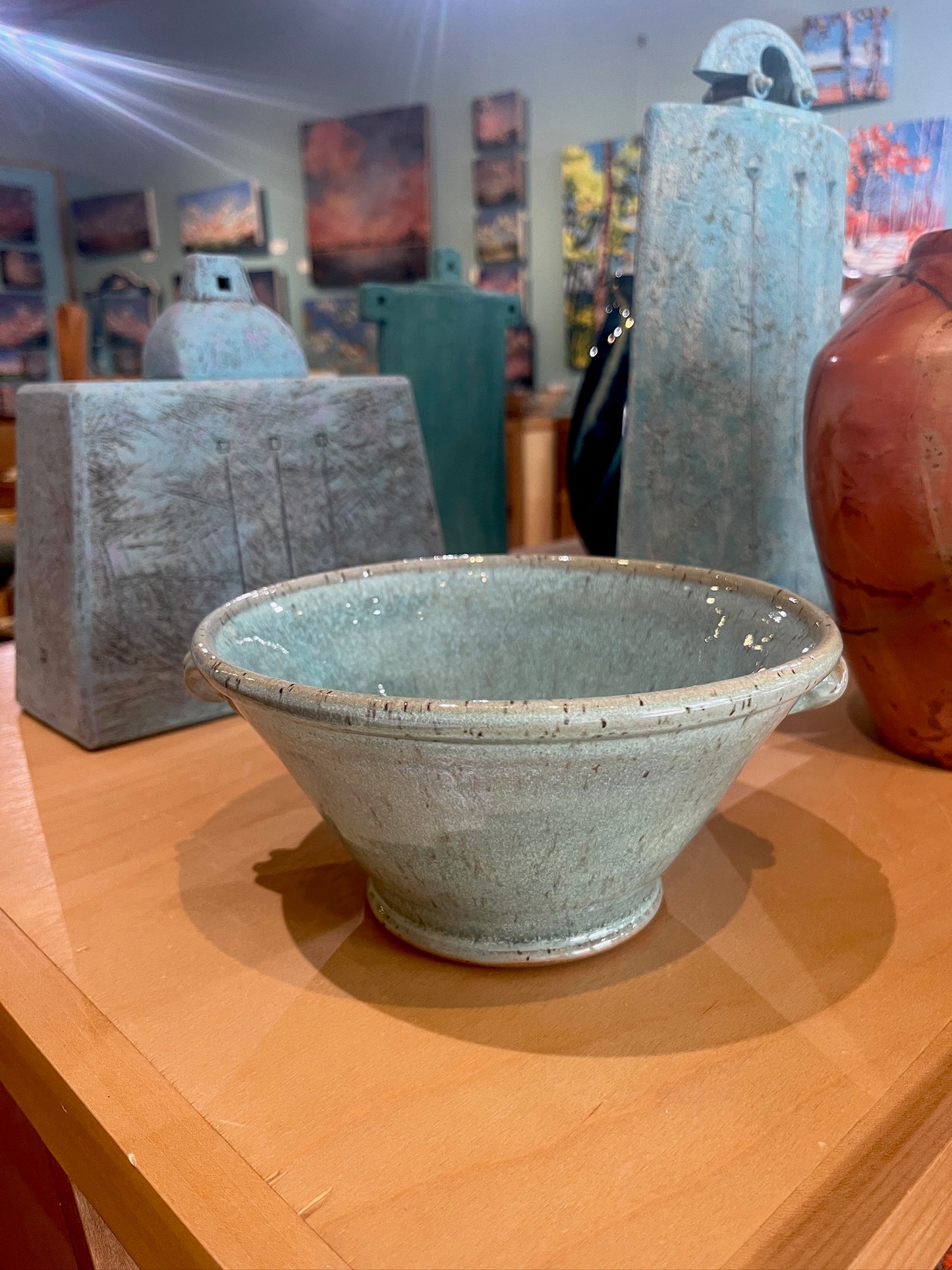 Serving Bowl with Handles by Steve Tubbs