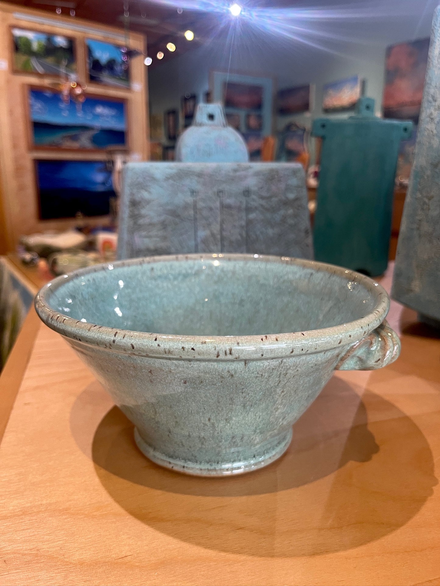 Serving Bowl with Handles by Steve Tubbs