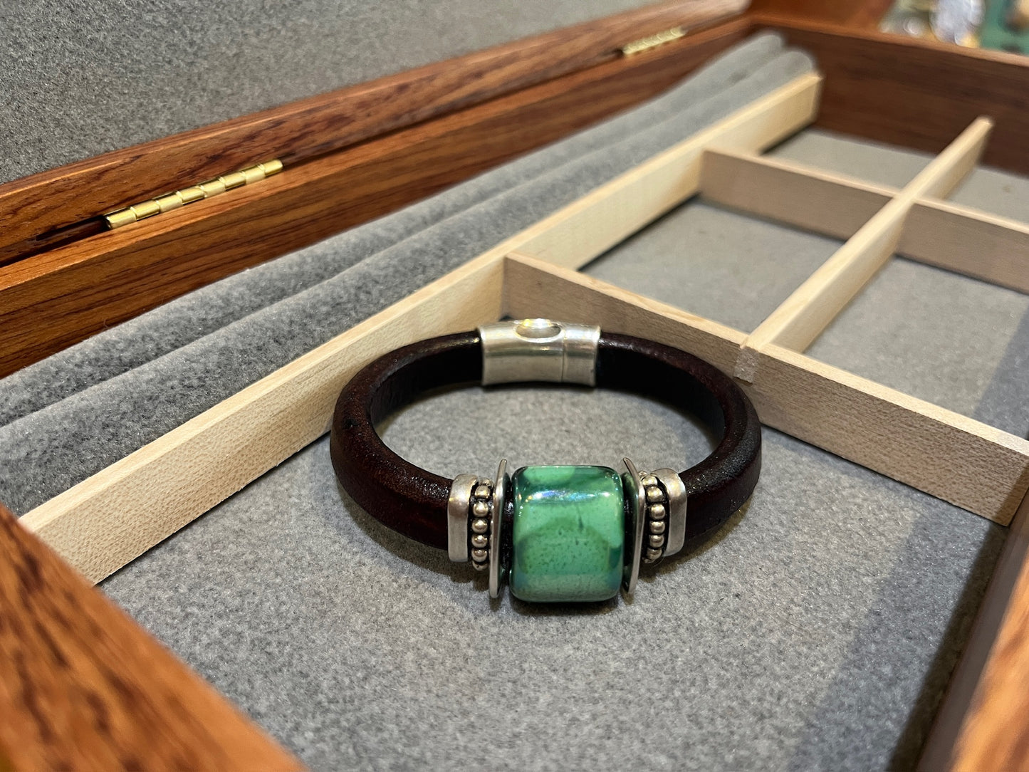 Western Cedar Bracelet by Montana Leather