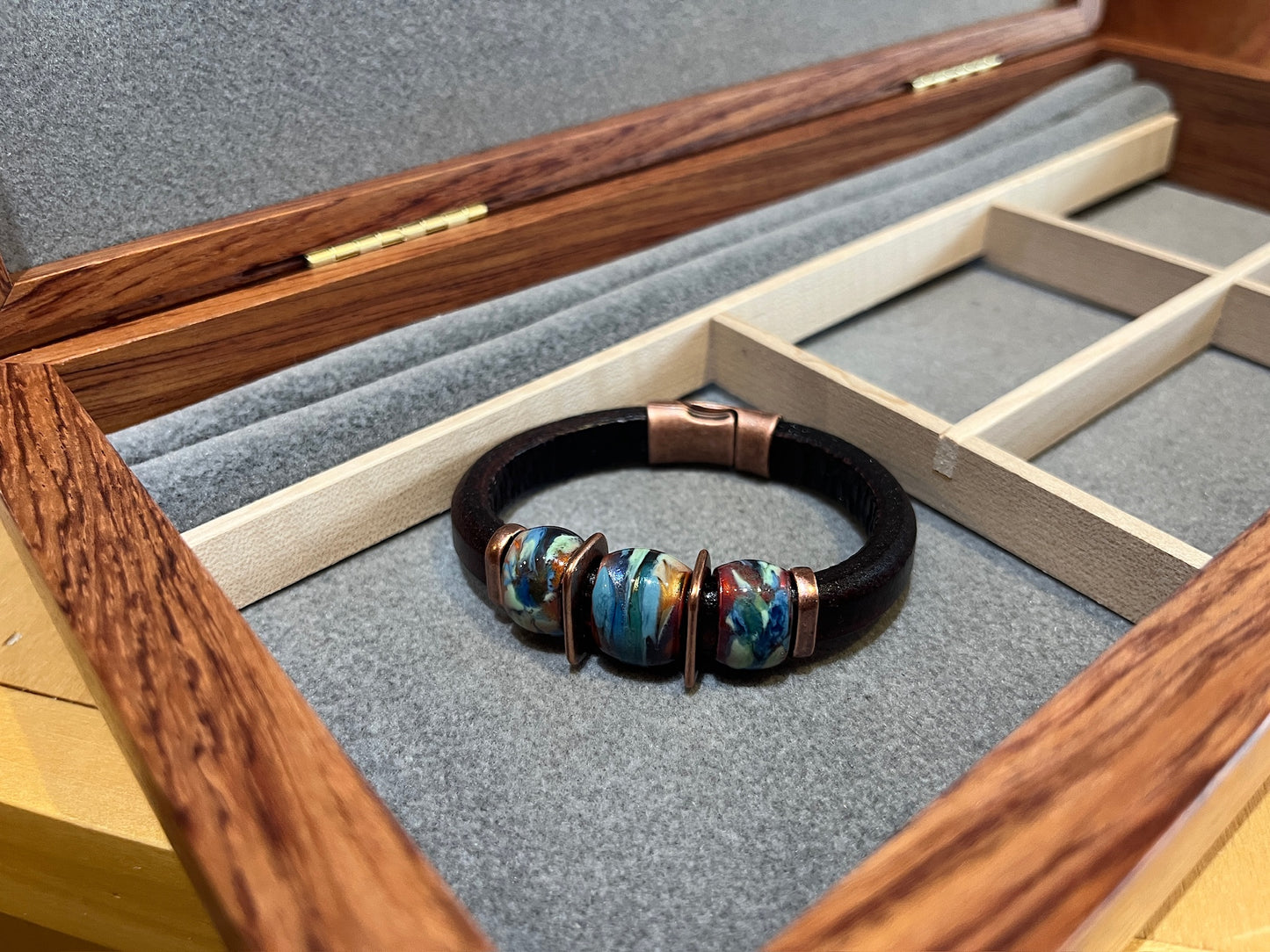 Copper River Bracelet by Montana Leather