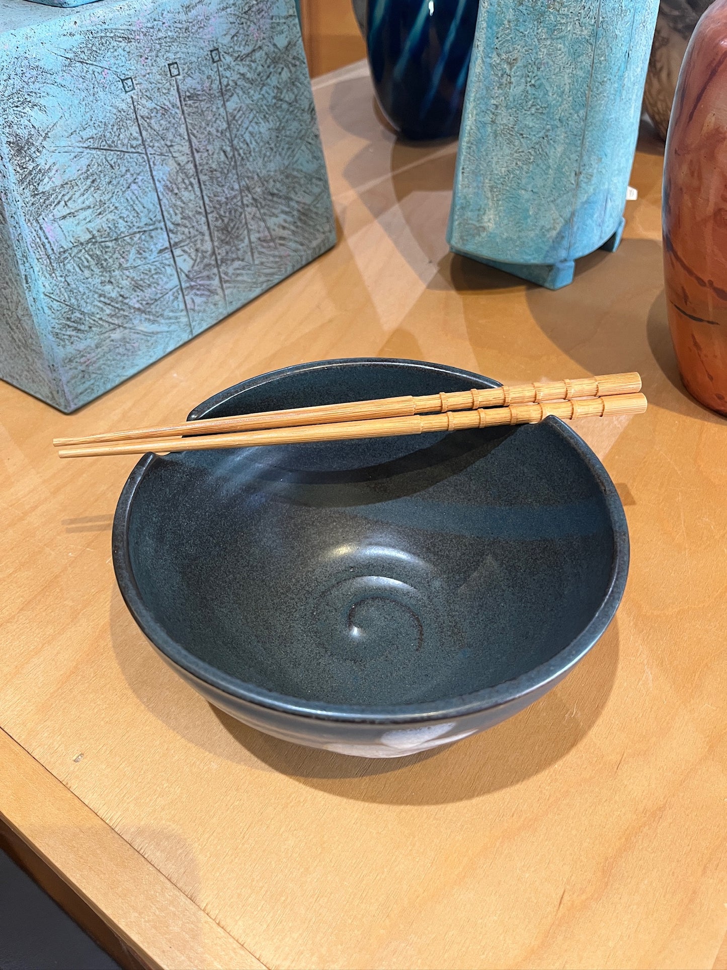 Ramen Bowl by Otis Pottery