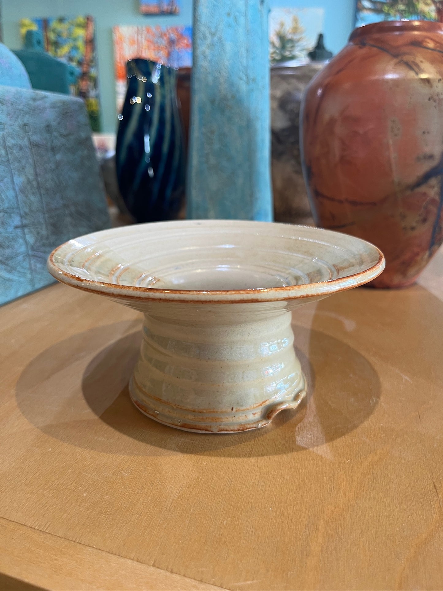 Flower Arranger by Otis Pottery