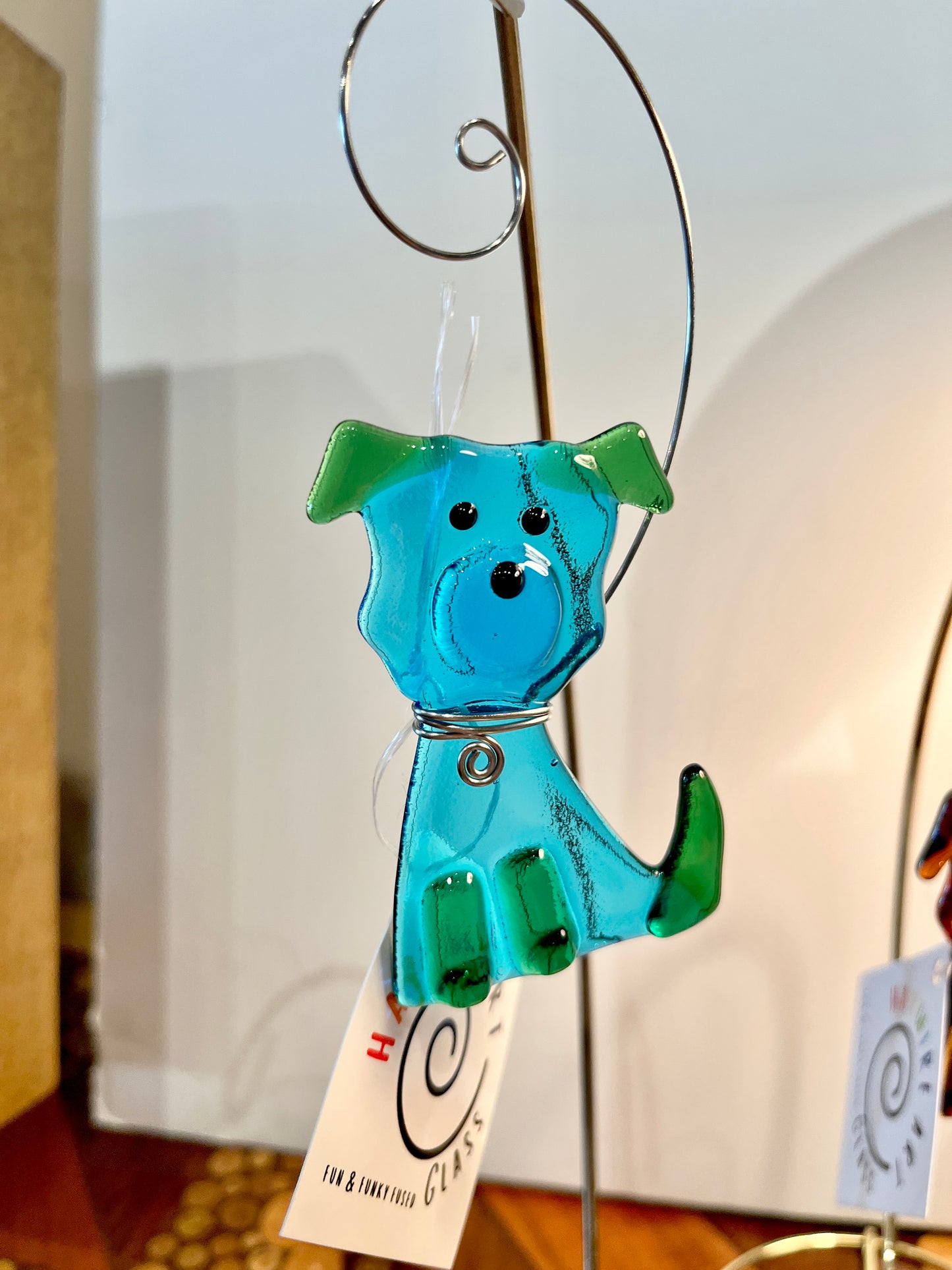 Fluffy Dog Ornament by Haywire