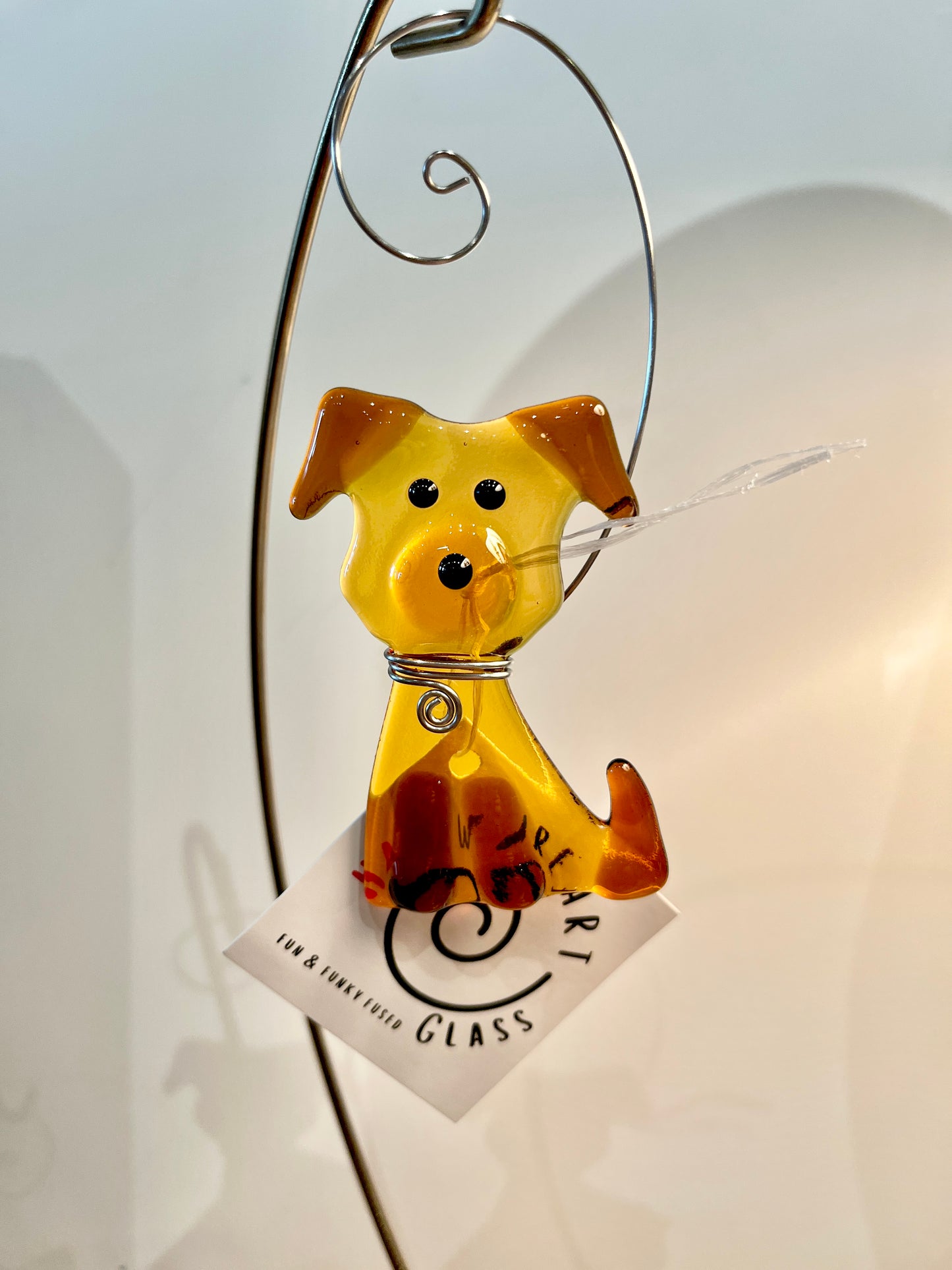 Fluffy Dog Ornament by Haywire