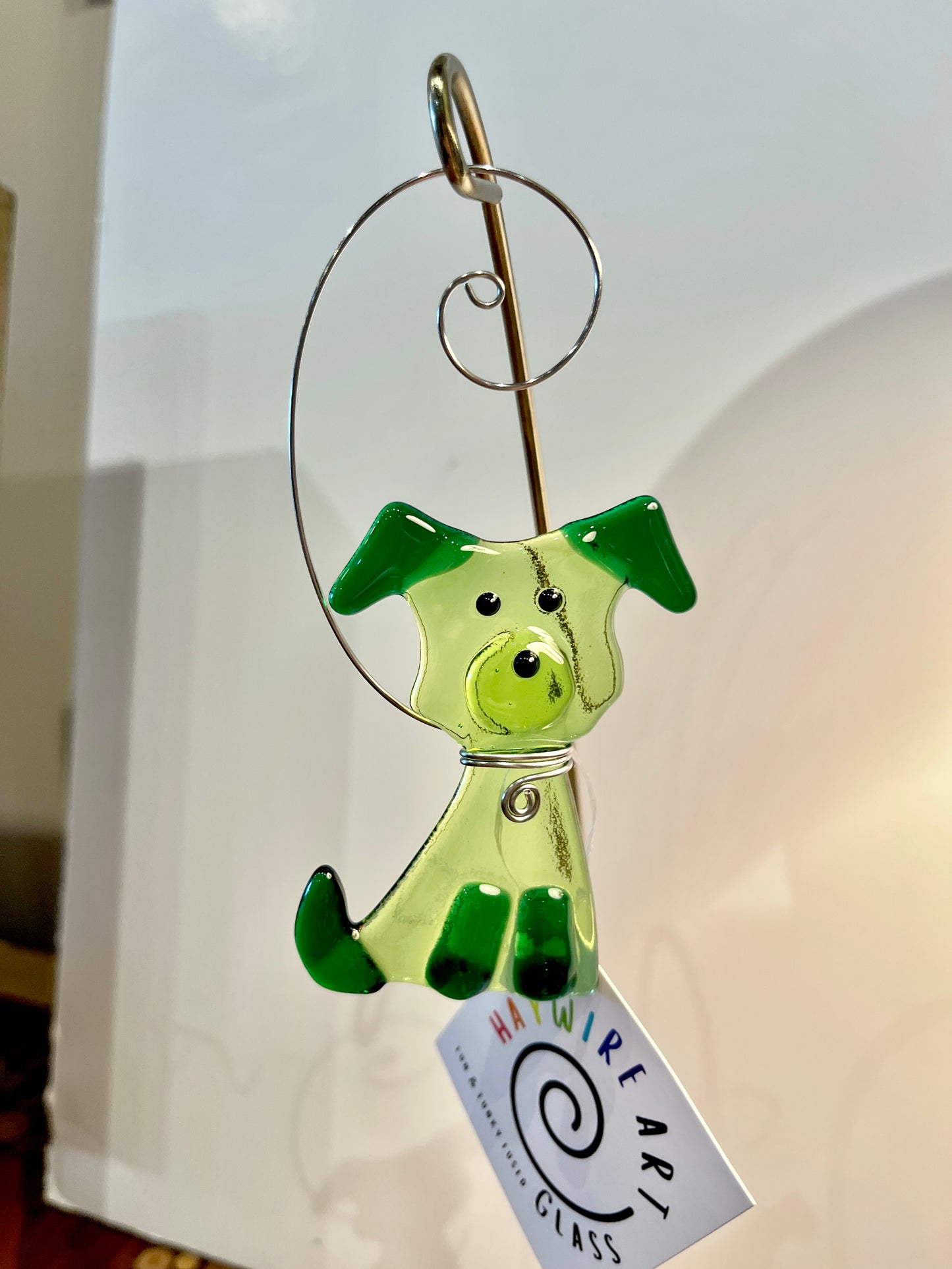 Fluffy Dog Ornament by Haywire