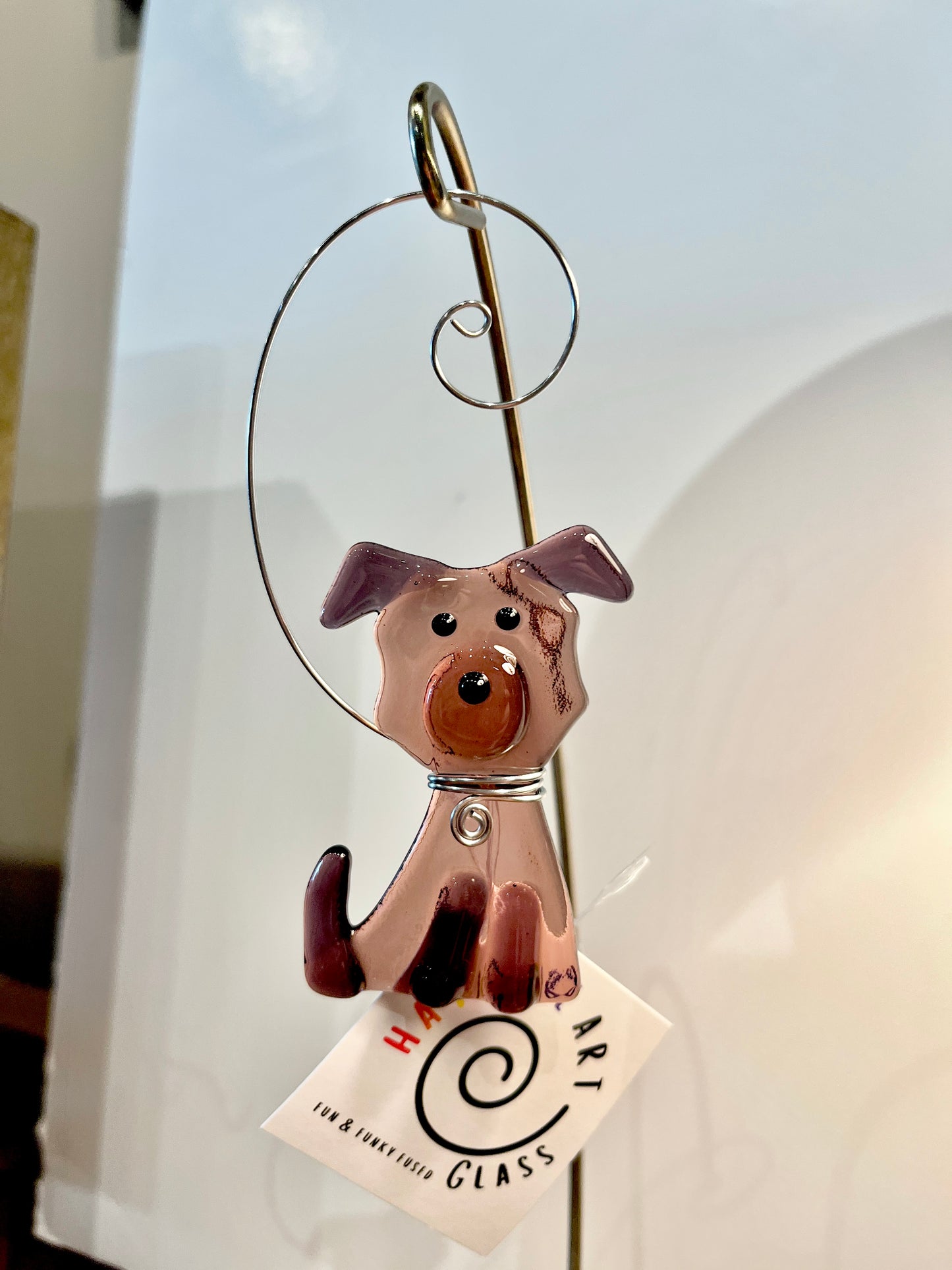 Fluffy Dog Ornament by Haywire