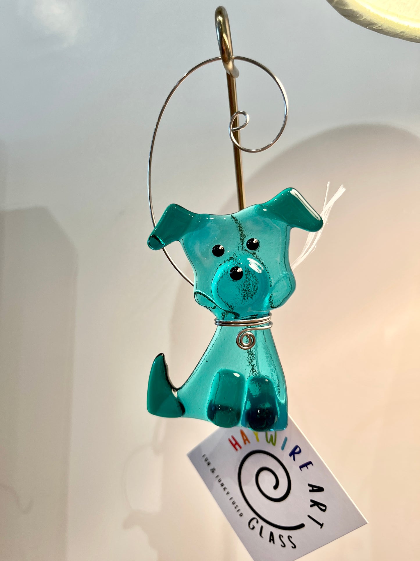 Fluffy Dog Ornament by Haywire