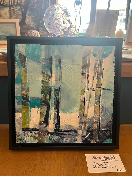 Teal Timbers by Julie Tibus
