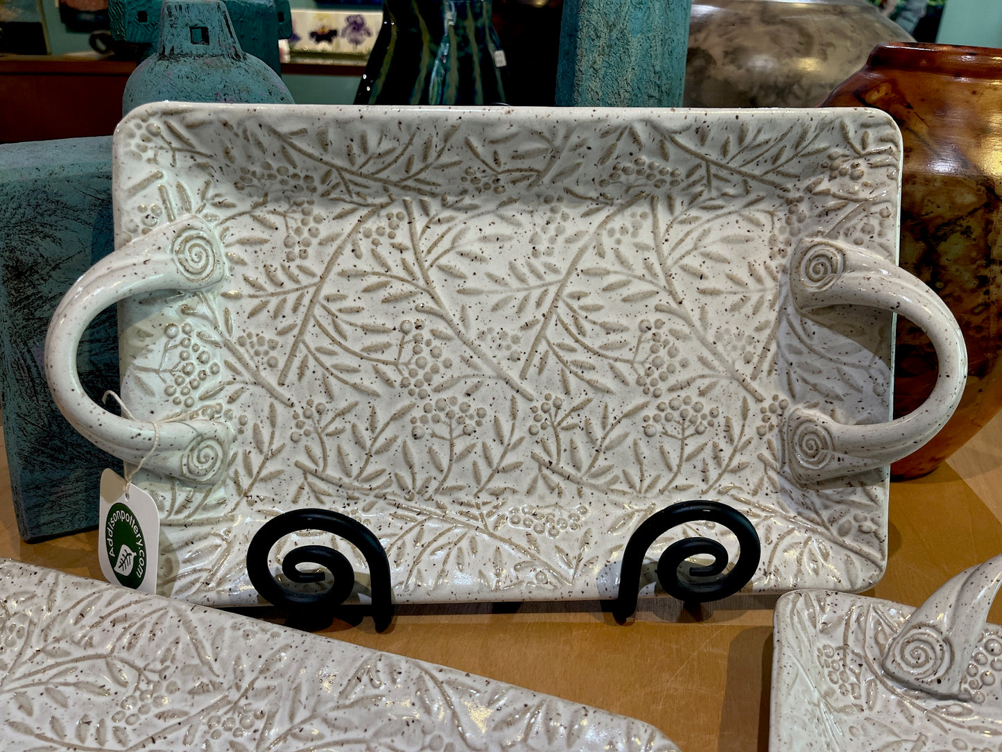 Nandina Tray by Addison Pottery